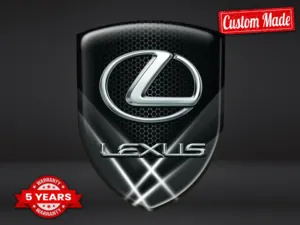 Lexus Kuppelaufkleber Feinkorn Premium Max Robust